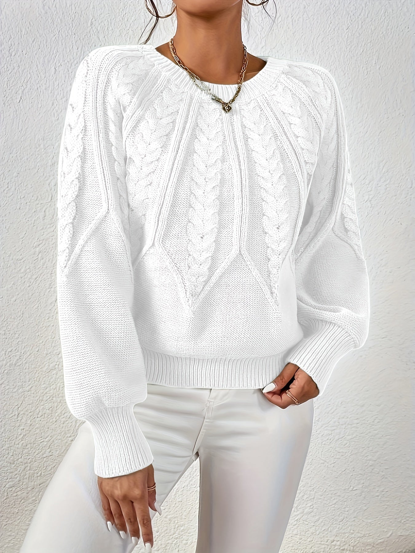 Paulette | Pull en Tricot de Luxe