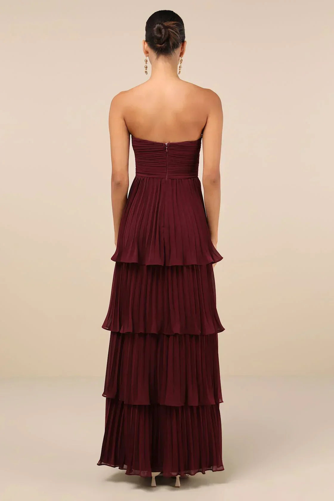 Geneviève | Robe Maxi Évasée Sans Manches