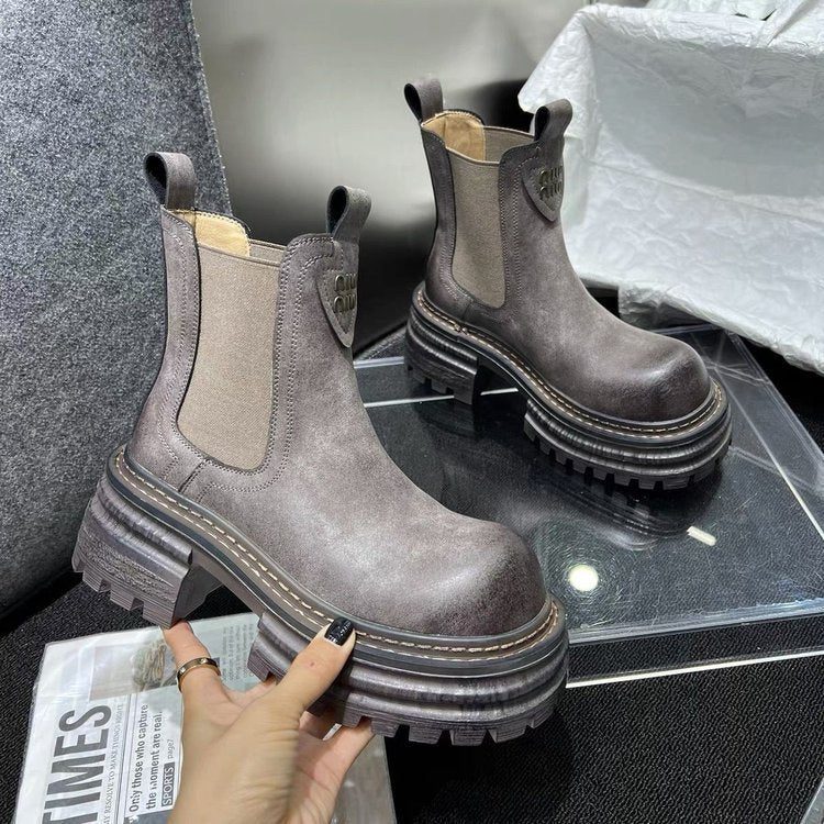Sophie | Bottes Chunky à Plateforme