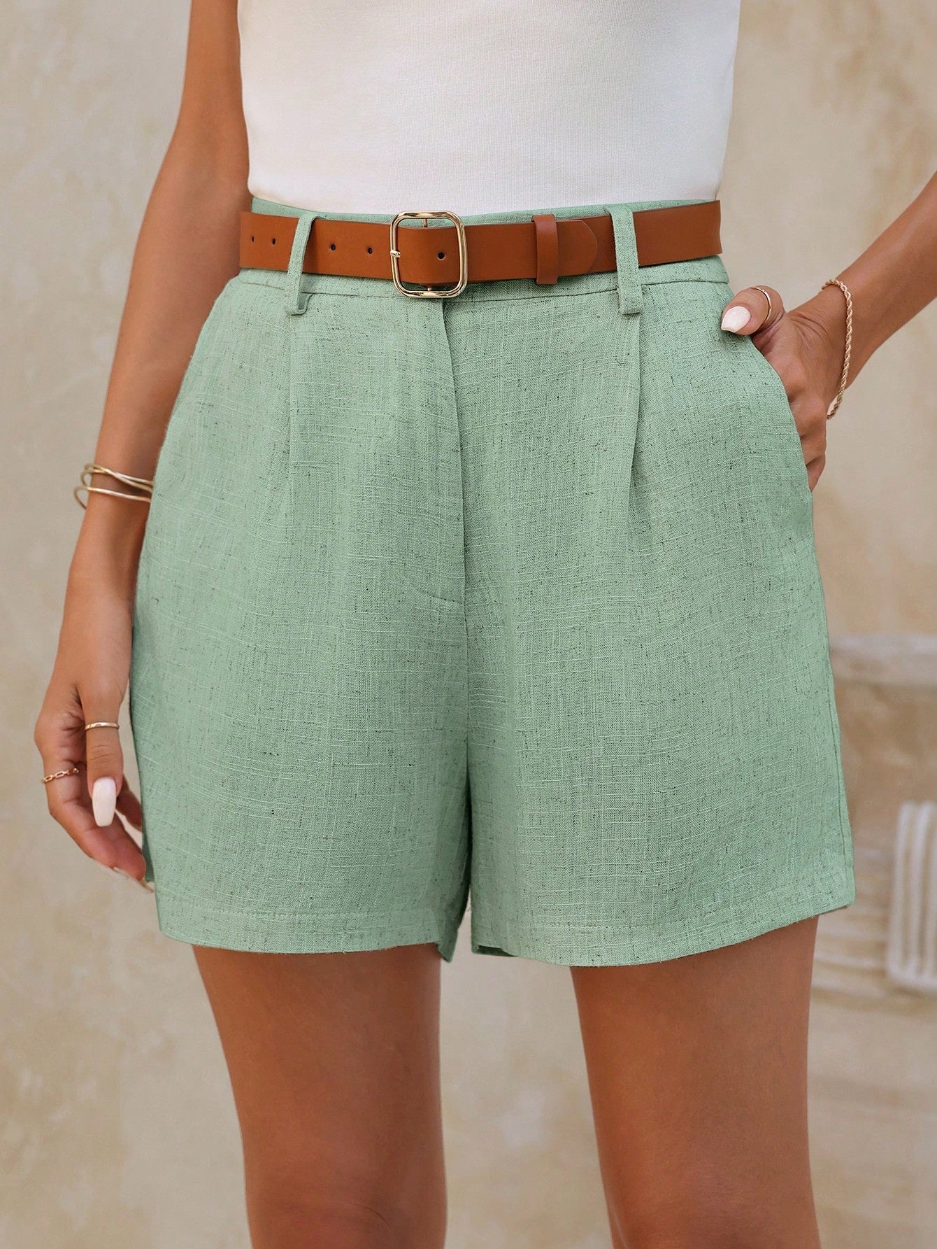 Amelia | Le Short en Lin