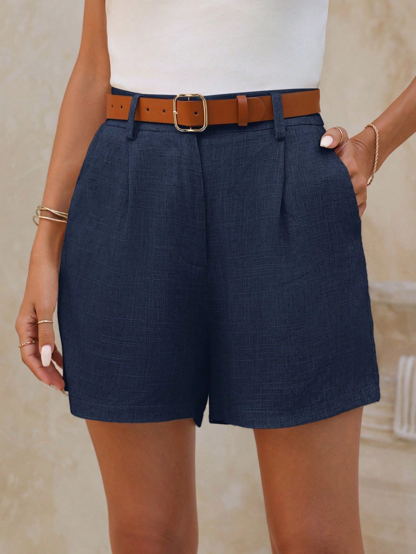Amelia | Le Short en Lin
