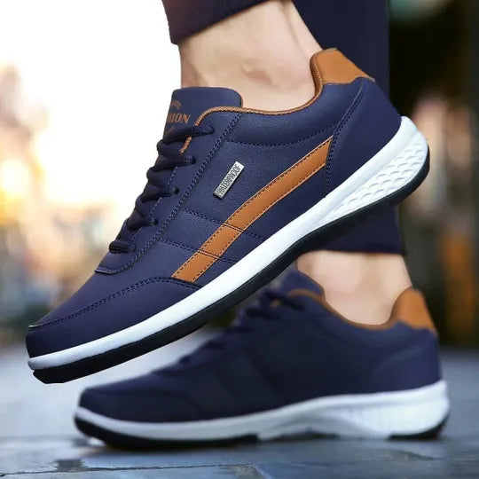 Julian™ - Baskets Orthopédiques en Cuir