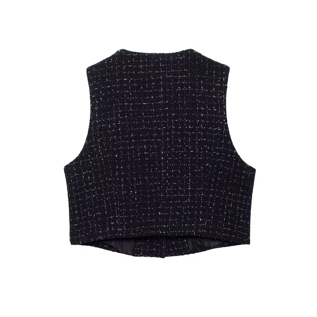 Charlotte | Le Gilet Luxe en Tweed