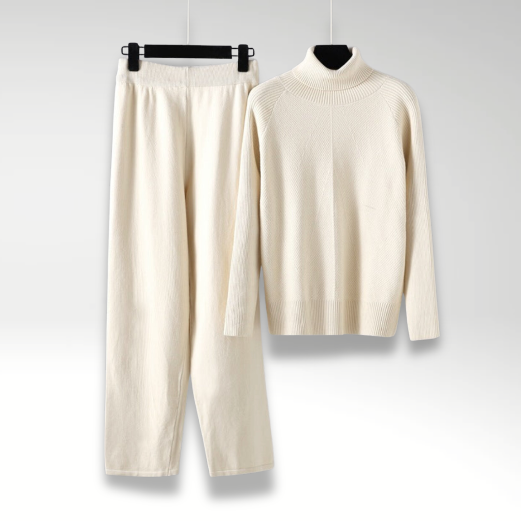 Laetitia | Ensemble deux pièces Lounge en tricot torsadé