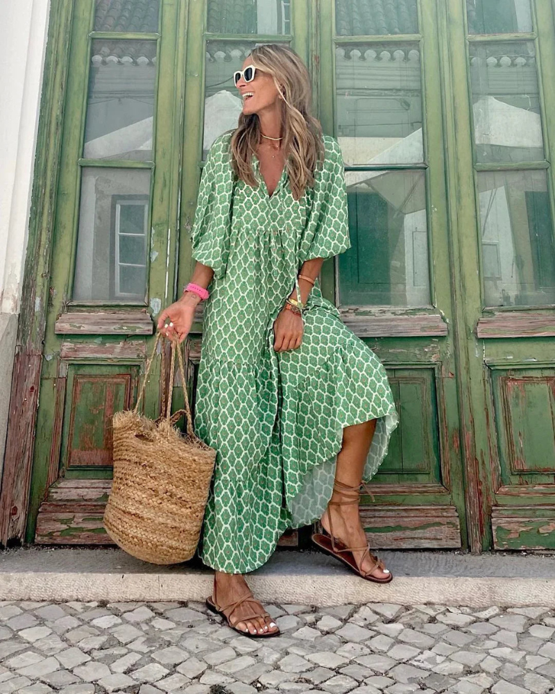 Monique™ | La Robe Parfaite pour le Printemps