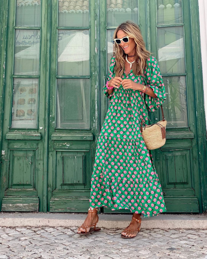 Monique™ | La Robe Parfaite pour le Printemps