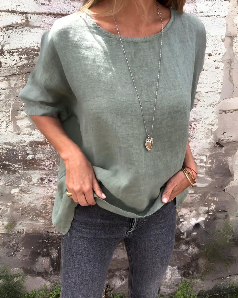Julie™ | Le Haut en Lin Incontournable