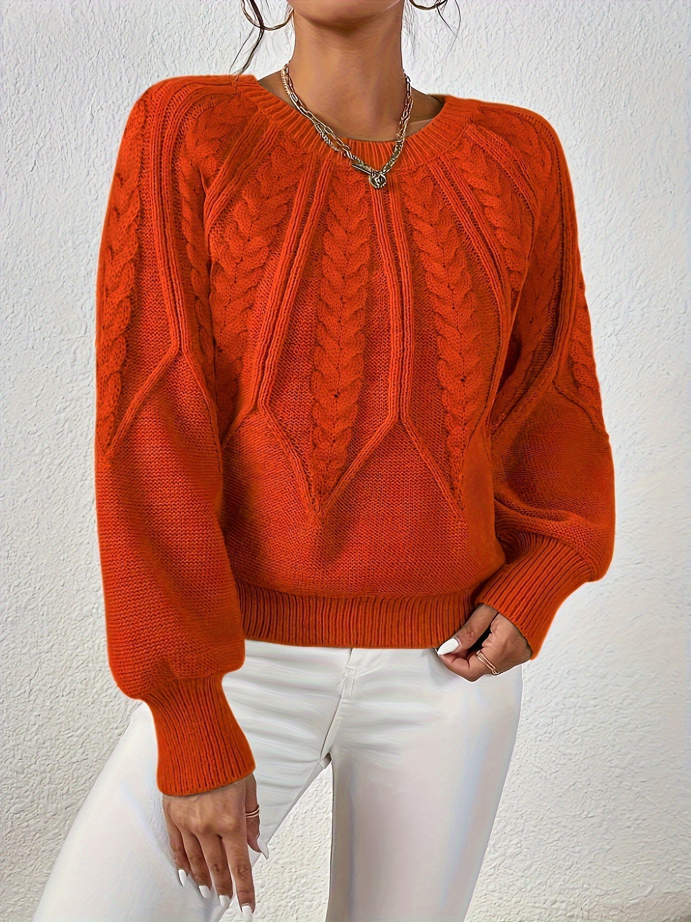 Paulette | Pull en Tricot de Luxe