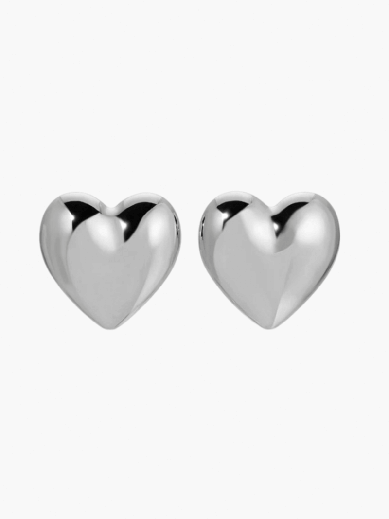 Brigitte | Boucles d'oreilles cœur bébé