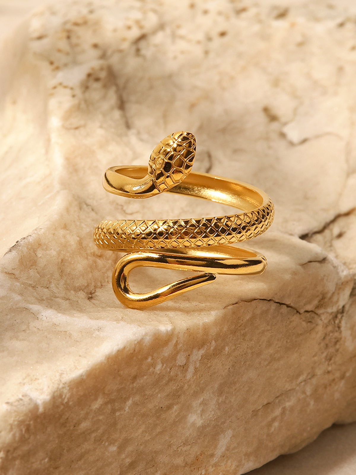 Andrée | Bague Serpent Ajustable