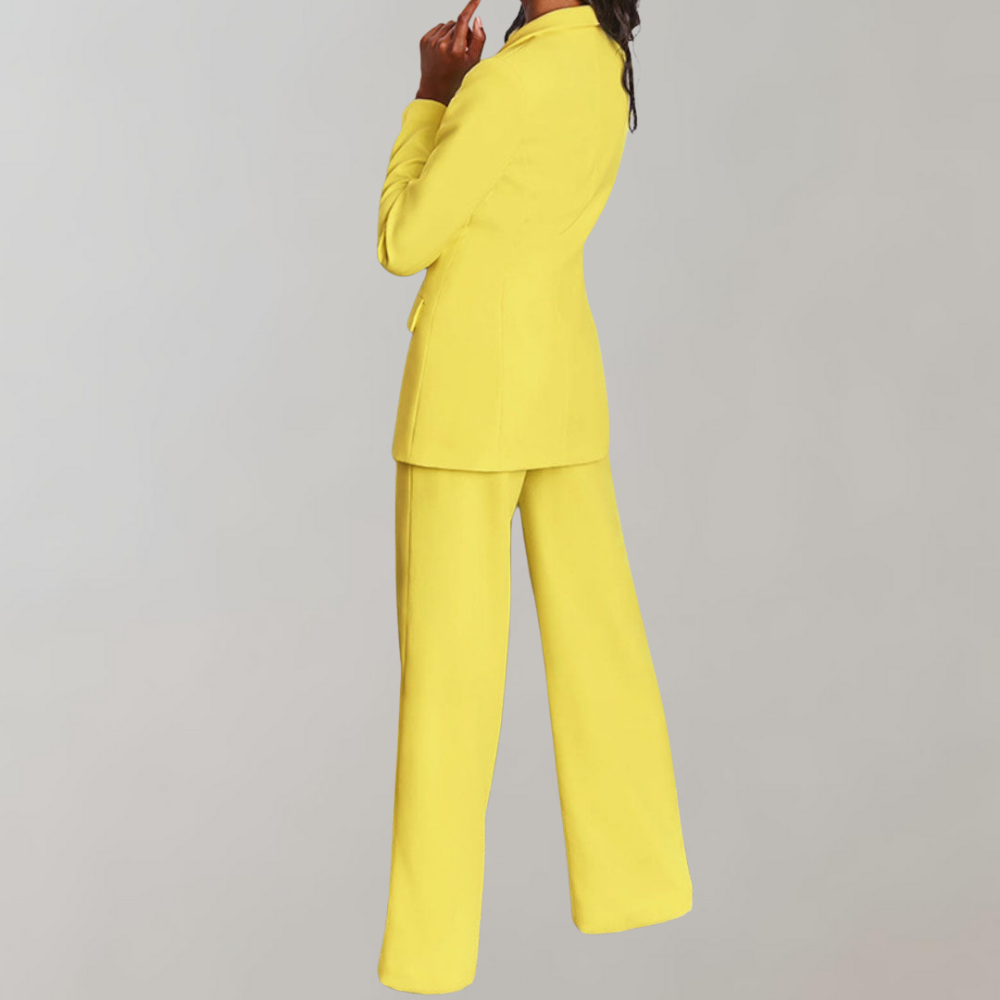 Lucette | Ensemble Blazer et Pantalon Élégant