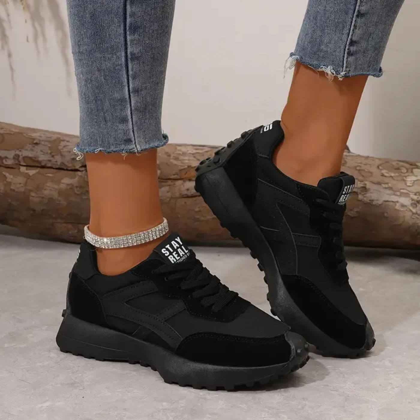 Kylee | Baskets Orthopédiques Antidérapantes et Confortables