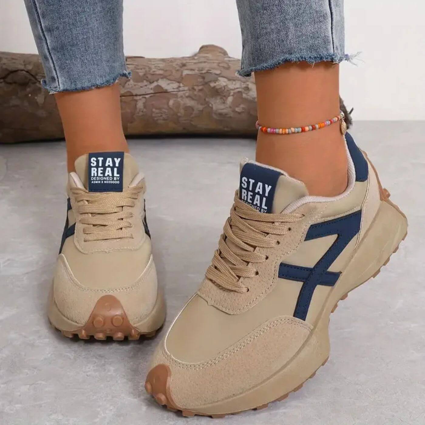 Kylee | Baskets Orthopédiques Antidérapantes et Confortables