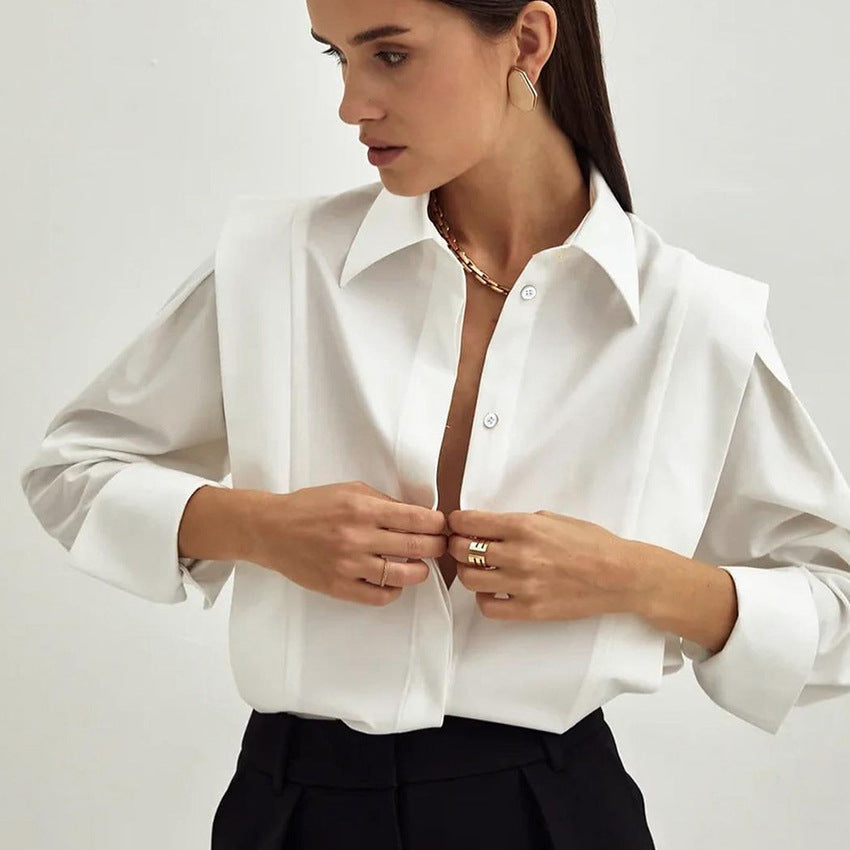 Camille | Blouse Boutonnée Oversize