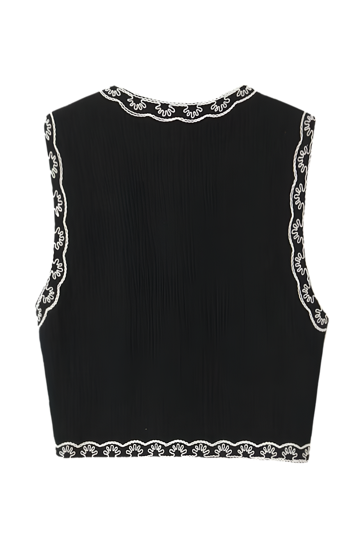 Marthe | Gilet à Fleurs