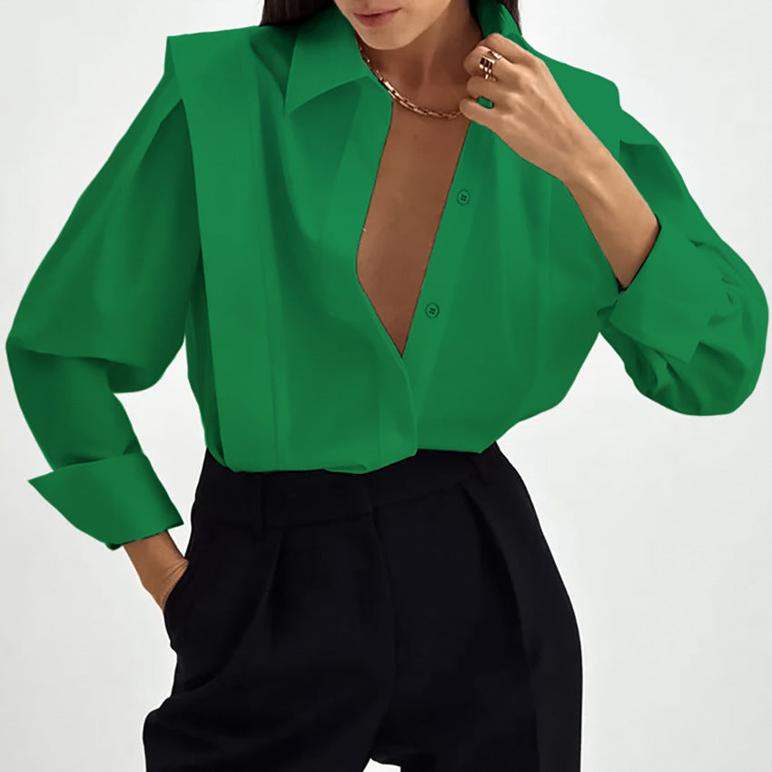 Camille | Blouse Boutonnée Oversize