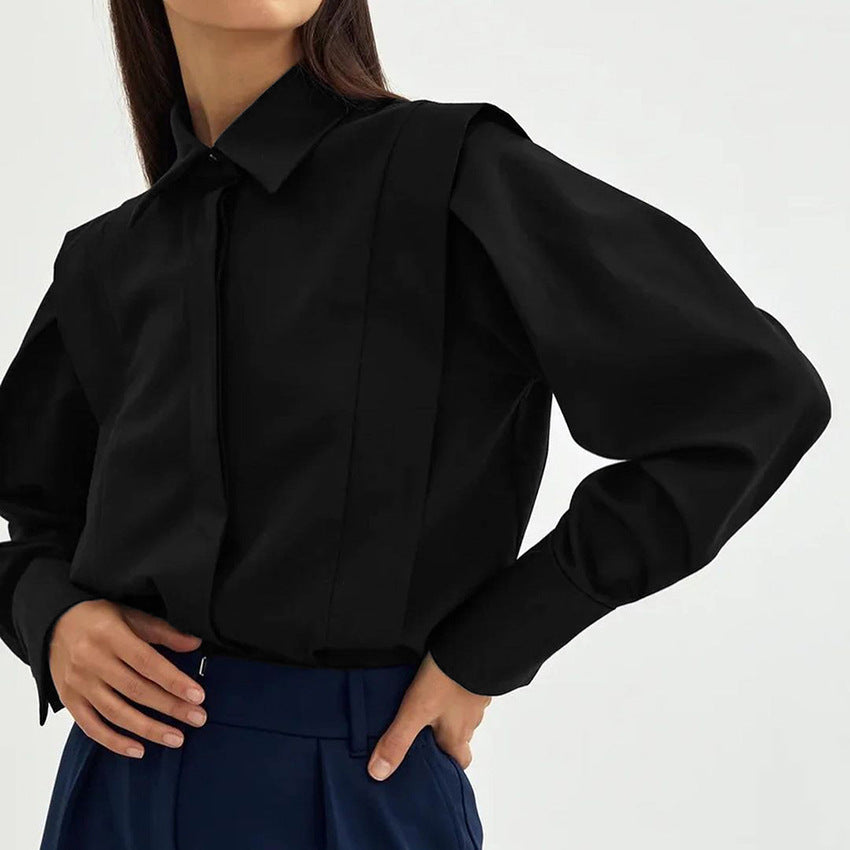 Camille | Blouse Boutonnée Oversize