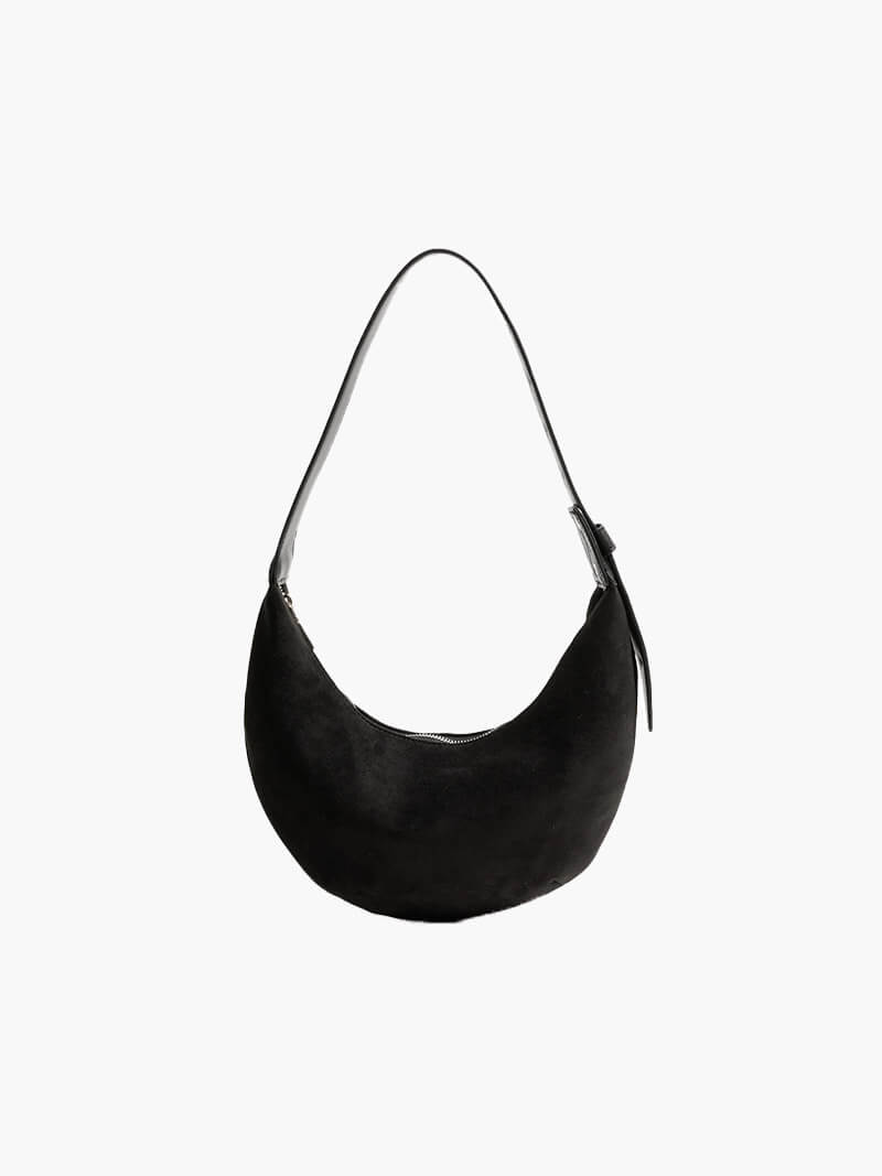 Coralie | Sac Demi-Lune en Suédine