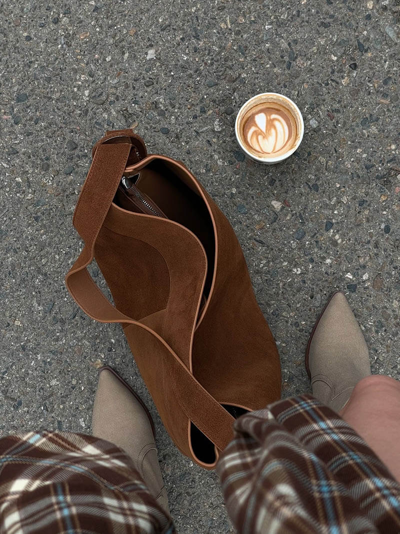 Angélique | Sac en faux suède