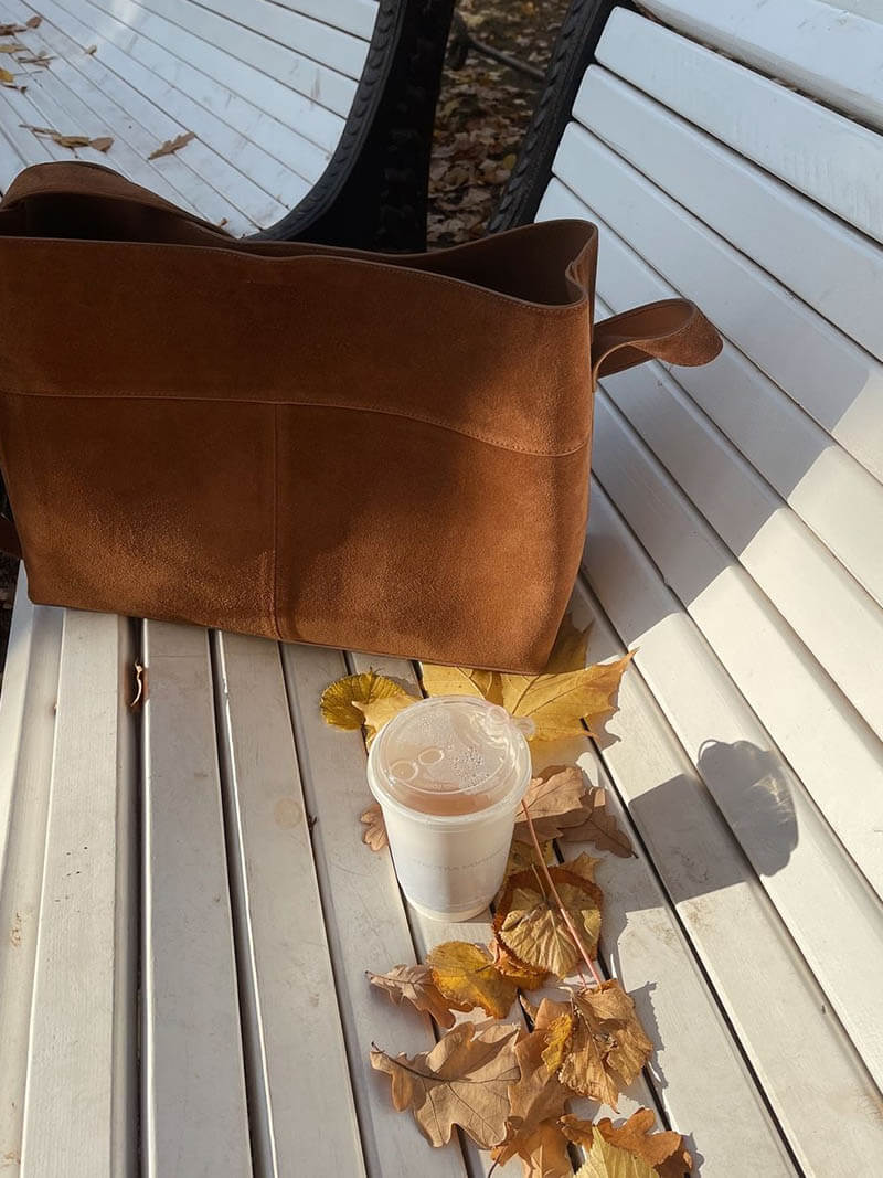 Angélique | Sac en faux suède