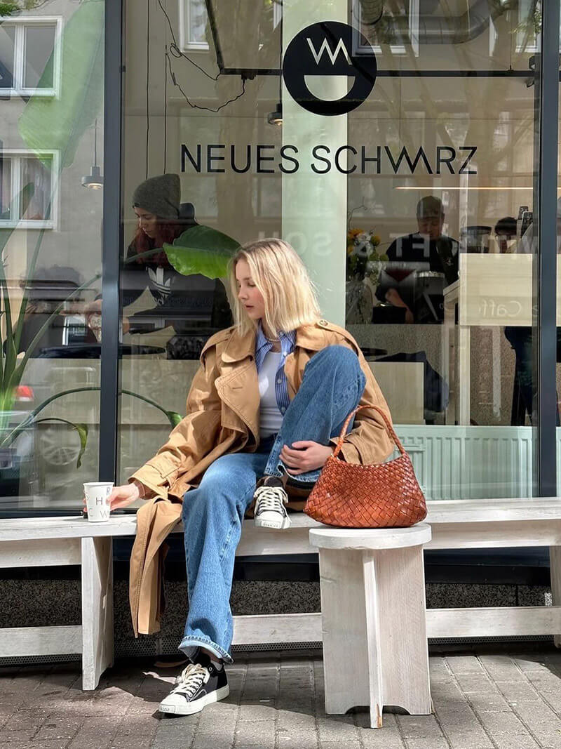 Berthe | Sac Tissé Élégant
