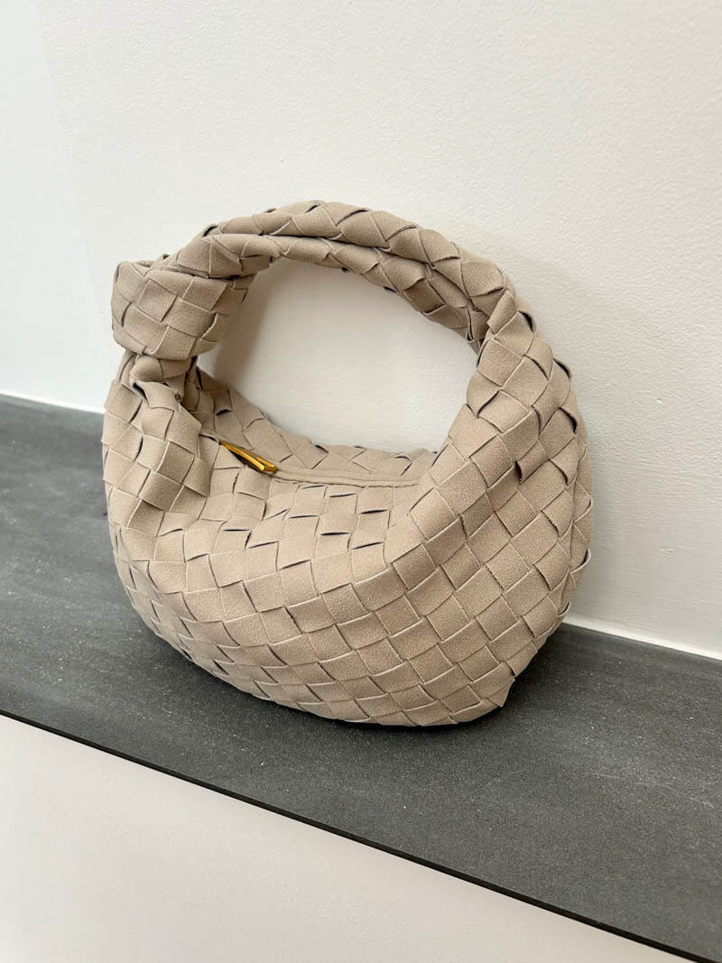 Anémone | Mini sac en daim tissé