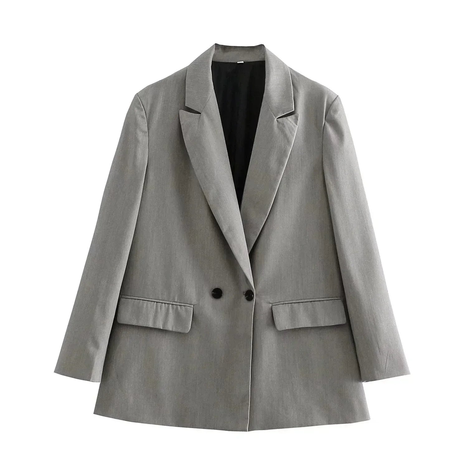 Nadine | Veste de Bureau Croisée à Double Boutonnage