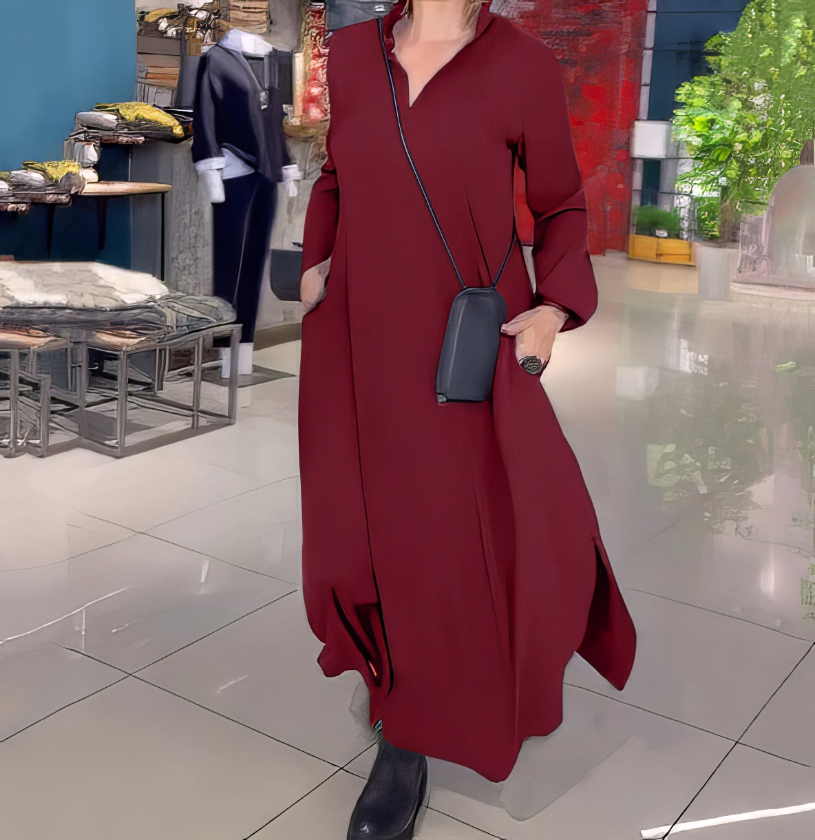 Claudia™ | Robe Longue Extensible