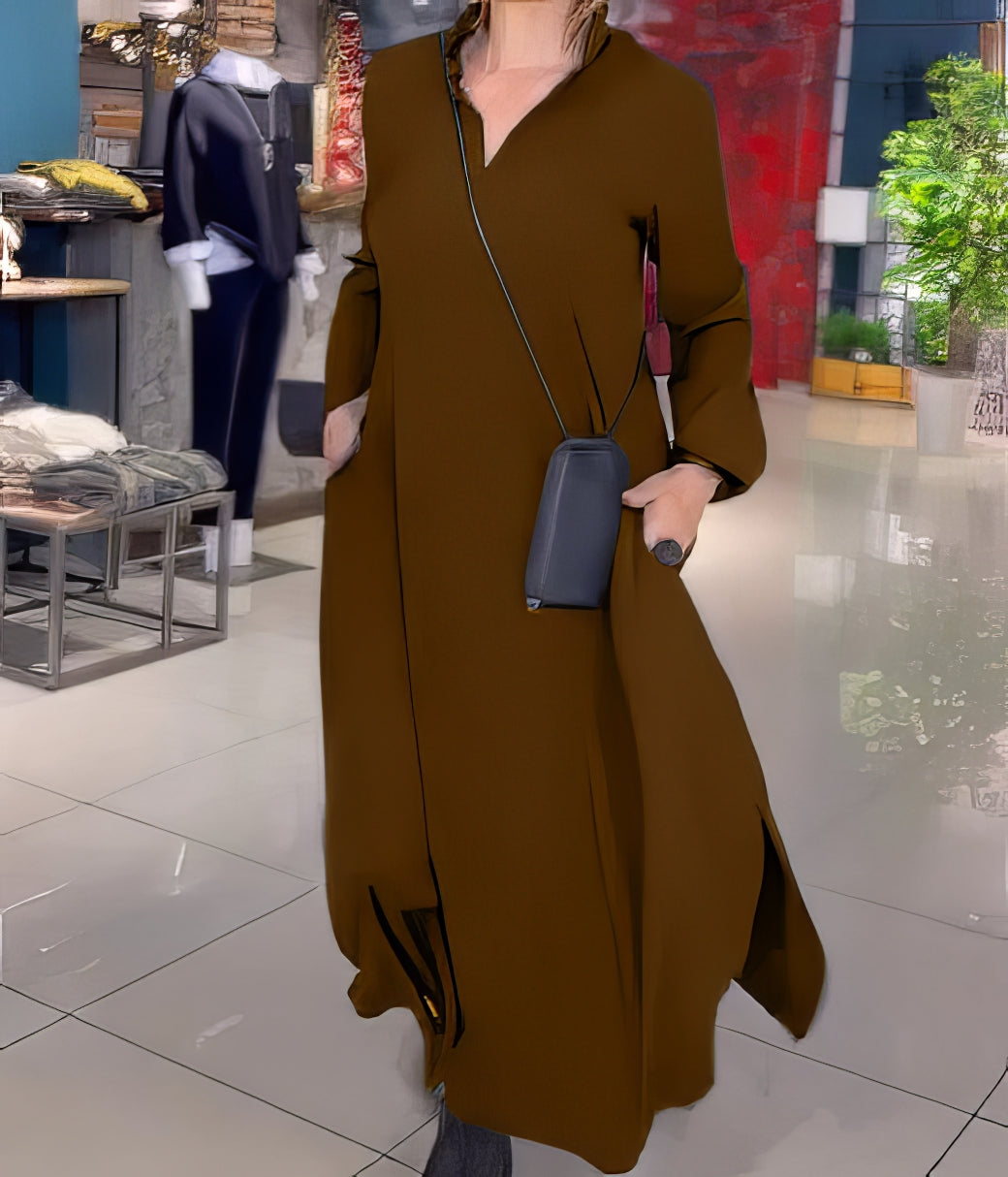 Claudia™ | Robe Longue Extensible