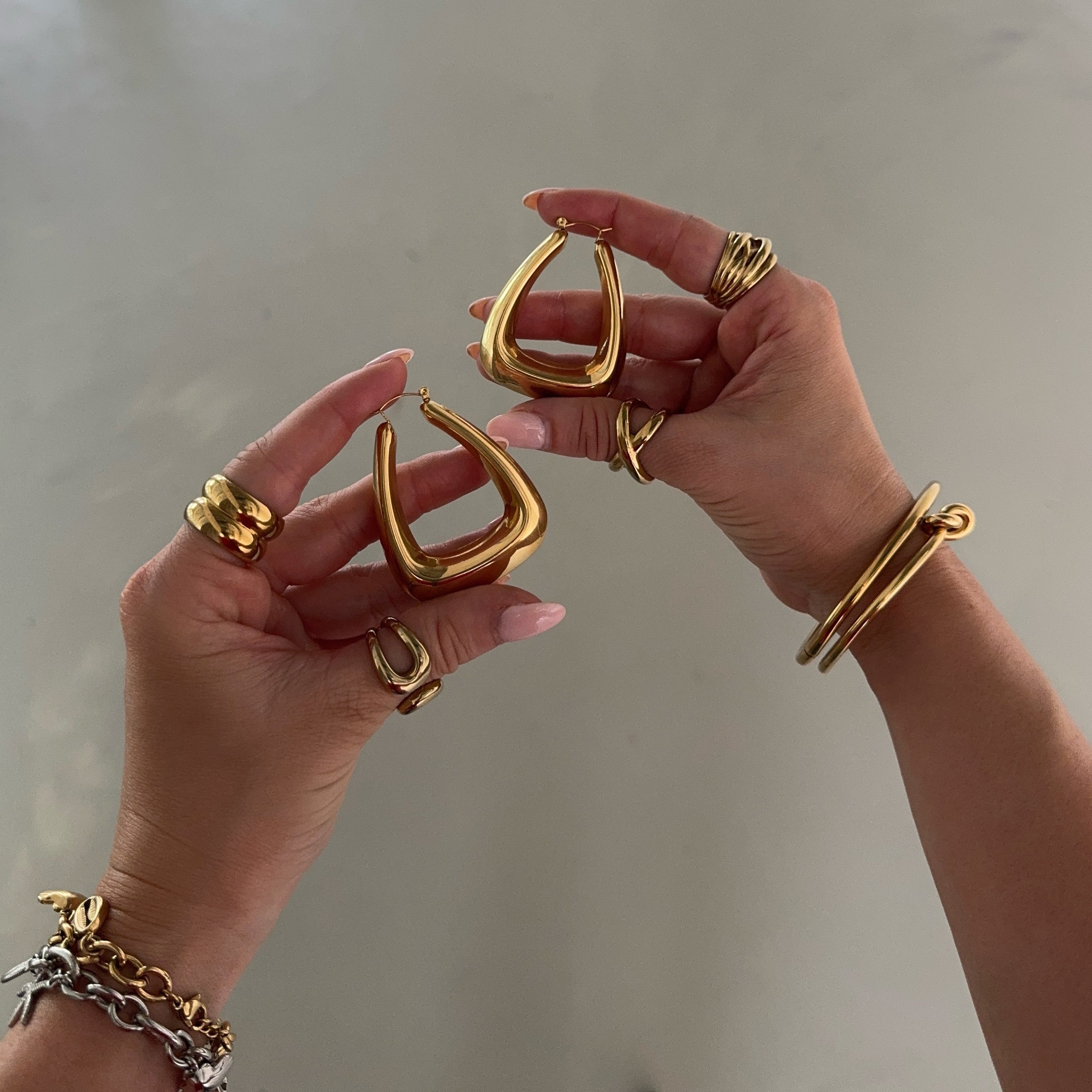 Bernadette | Boucles d'oreilles créoles élégantes