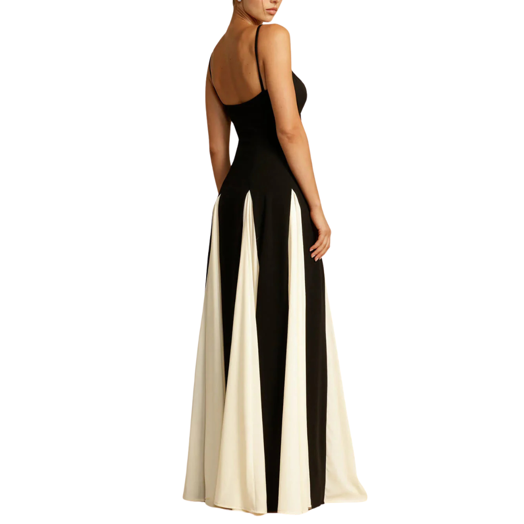 Claudine | Robe Maxi Swing de Fête