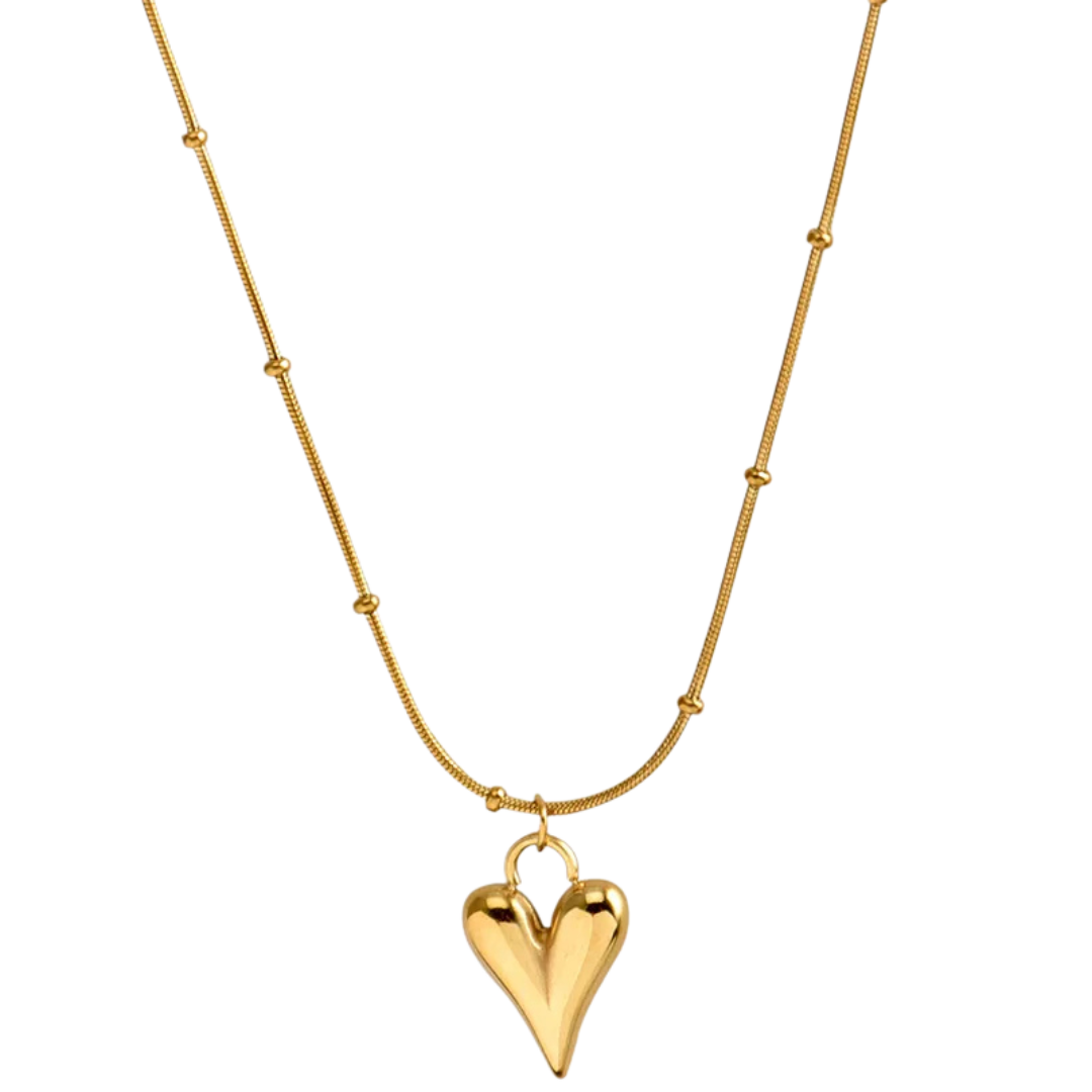 Amélie | Collier Pendentif Cœur Élégant