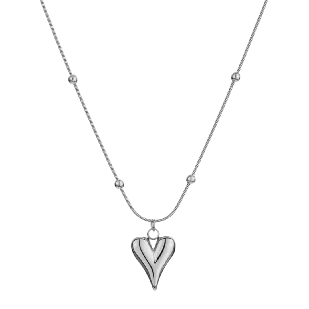 Amélie | Collier Pendentif Cœur Élégant