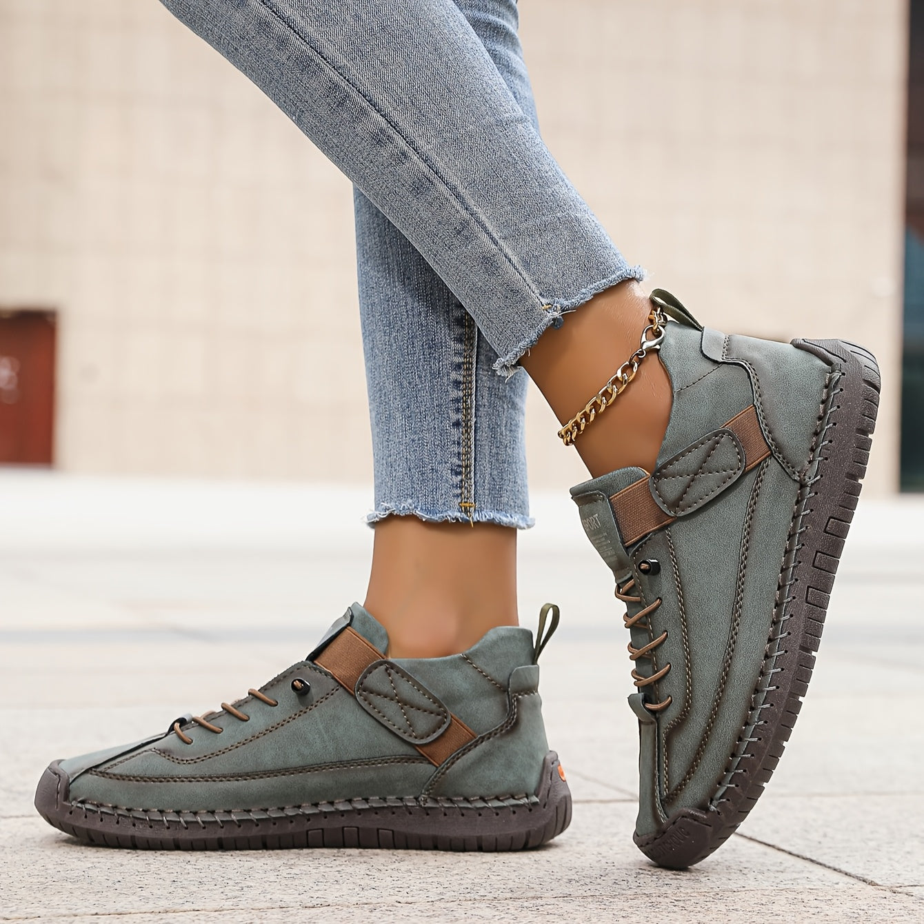 Margaux™ - Chaussures Orthopédiques en Cuir à Cheville