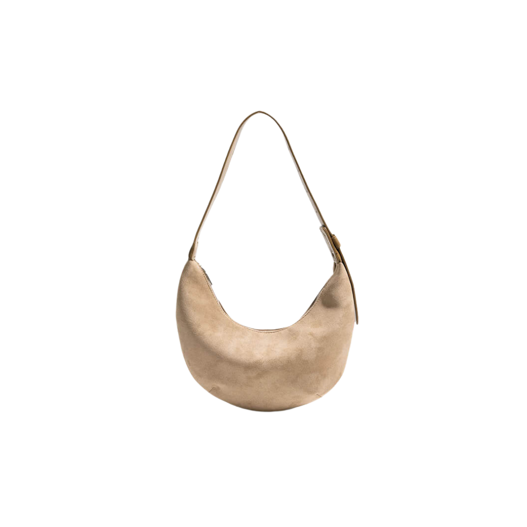Coralie | Sac Demi-Lune en Suédine