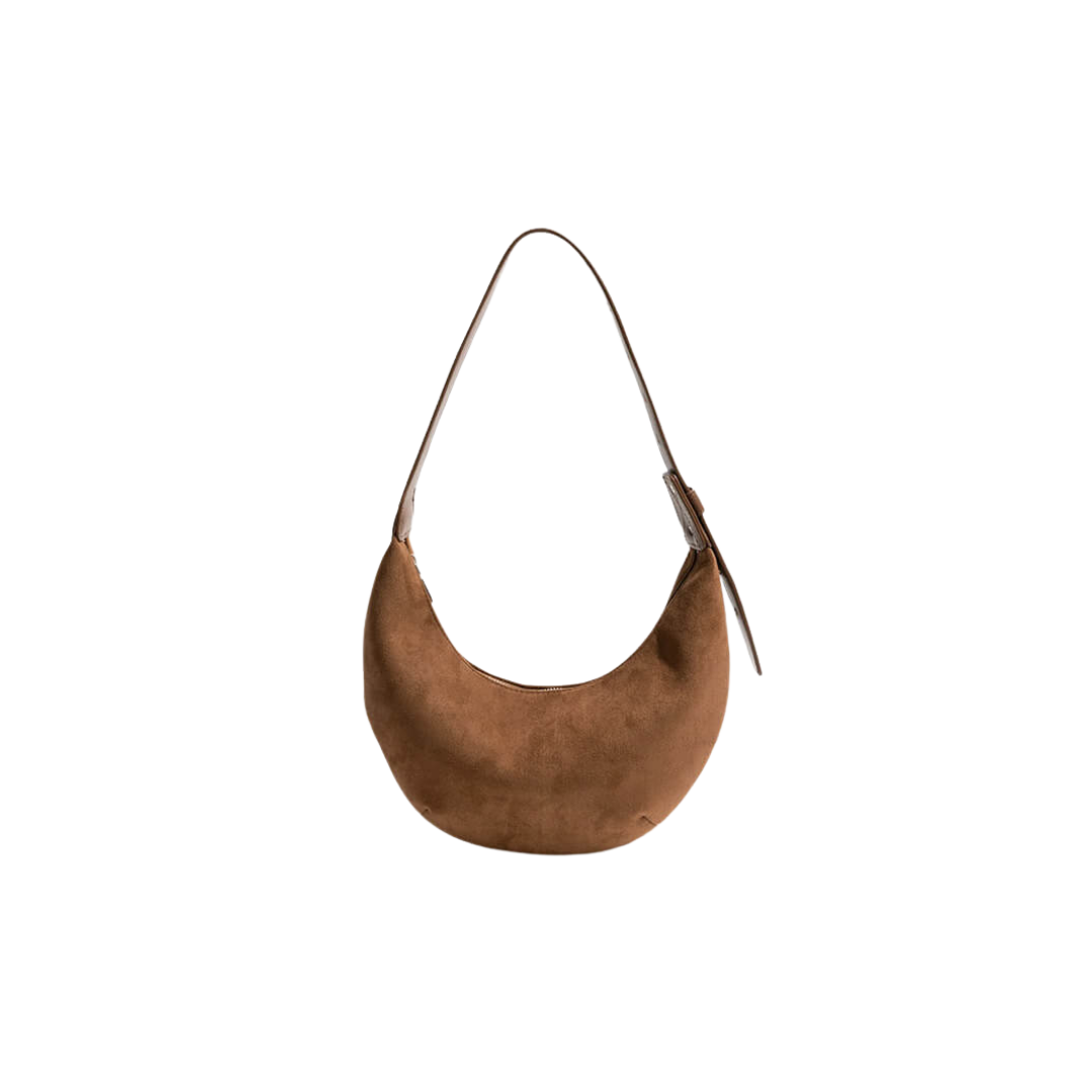 Coralie | Sac Demi-Lune en Suédine