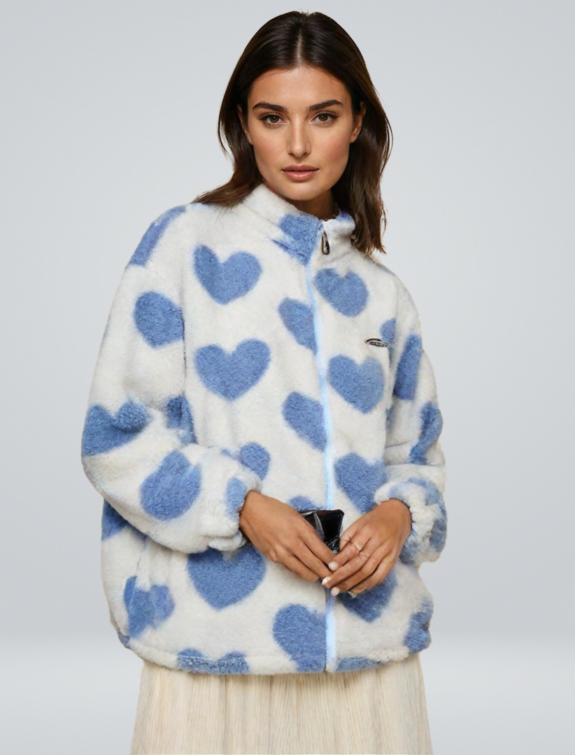 Géraldine | Veste à Coeur Réversible