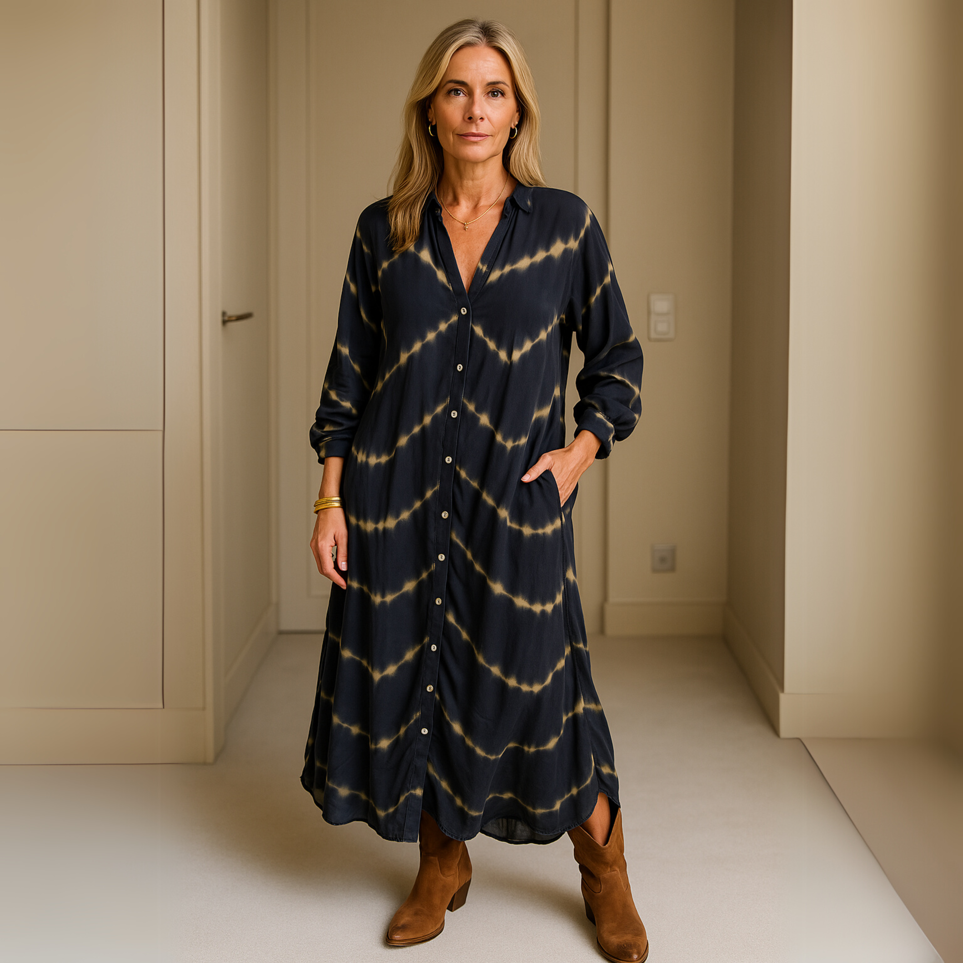 Bomea™ | Robe Longue Bohème Fluide et Sublimante