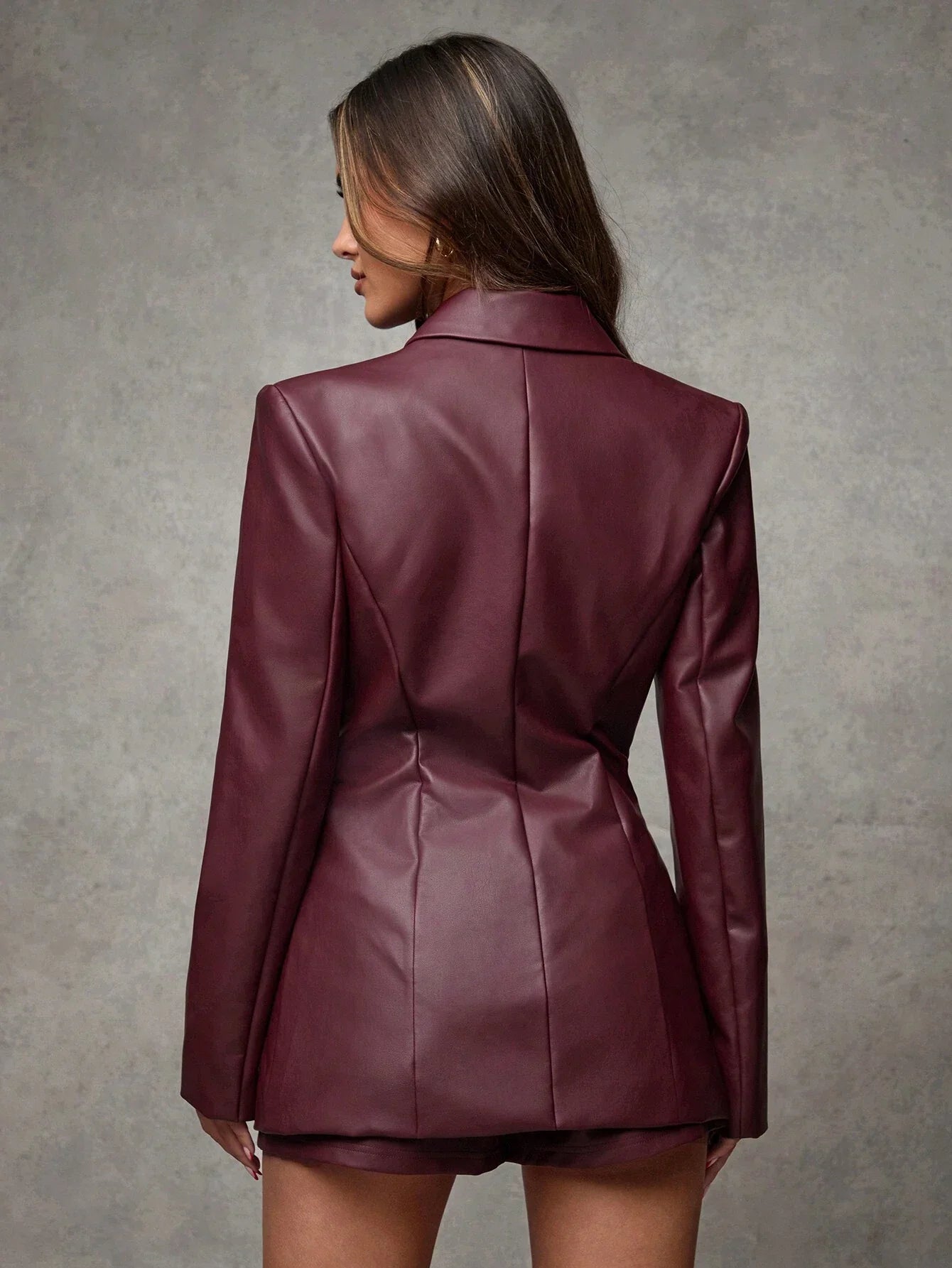 Marie-José | Blazer en Cuir