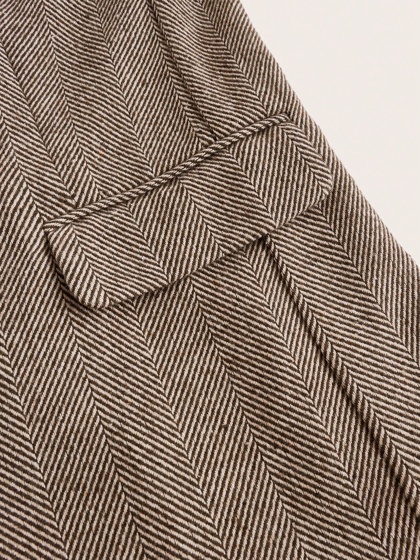 Nicole | Blazer Café Brun à Bouton Unique