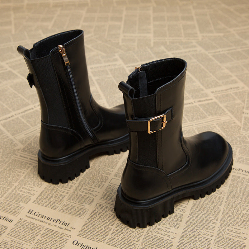 Séverine | Bottines à Semelle Épaisse