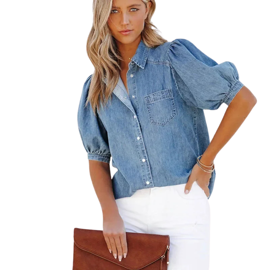 Eva | Chemises en Denim Décontractées