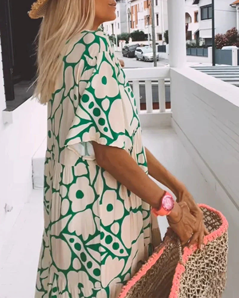 Solène™ | Robe Fleurie Bohème d’Été