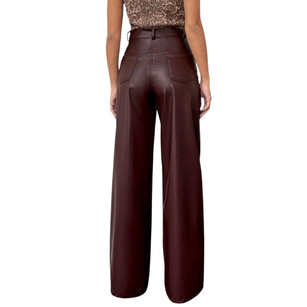 Bianca | Le Pantalon en Cuir Luxe Bianca
