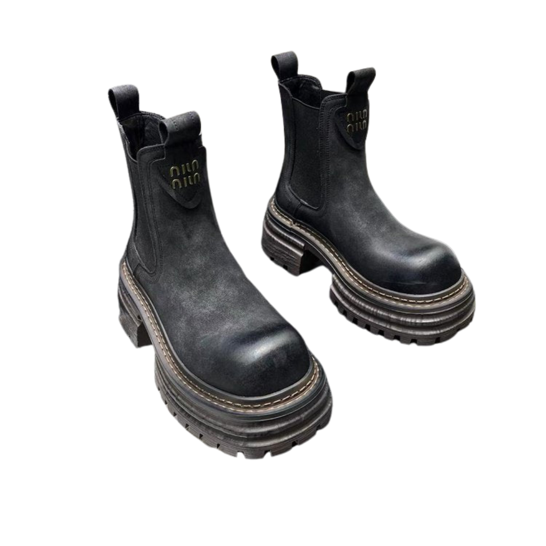 Sophie | Bottes Chunky à Plateforme