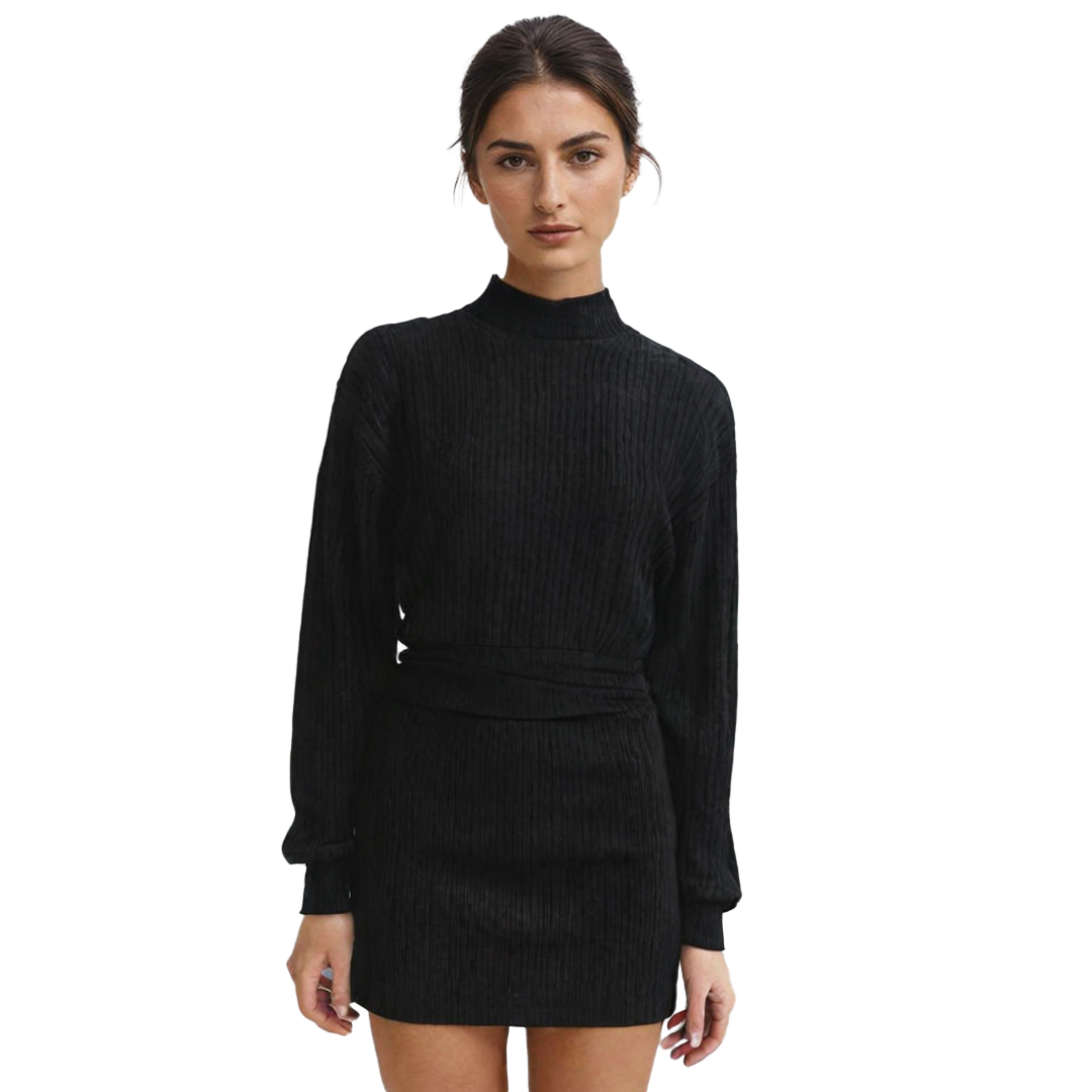 Geneviève | Robe en Tricot Élégante