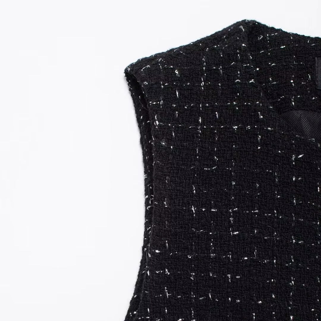 Charlotte | Le Gilet Luxe en Tweed
