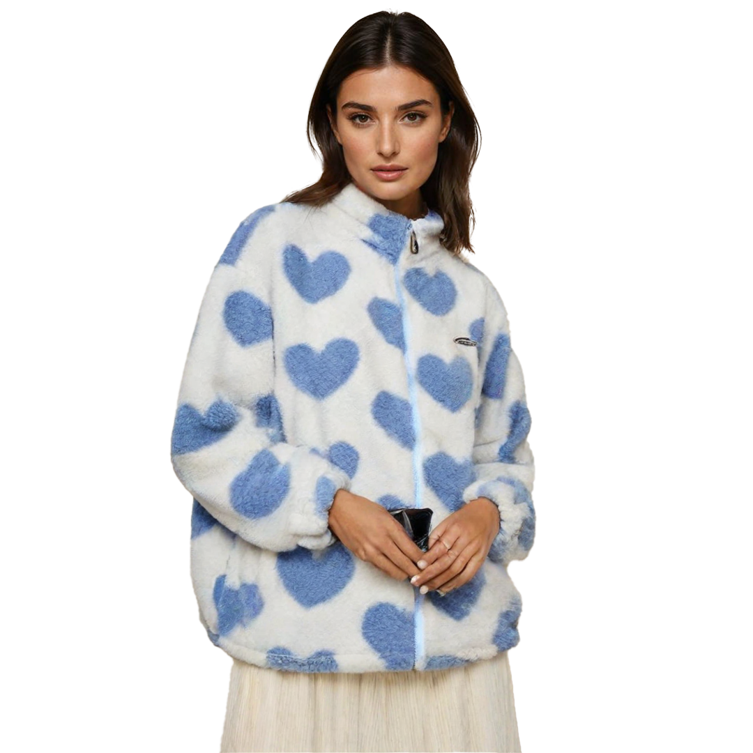 Géraldine | Veste à Coeur Réversible