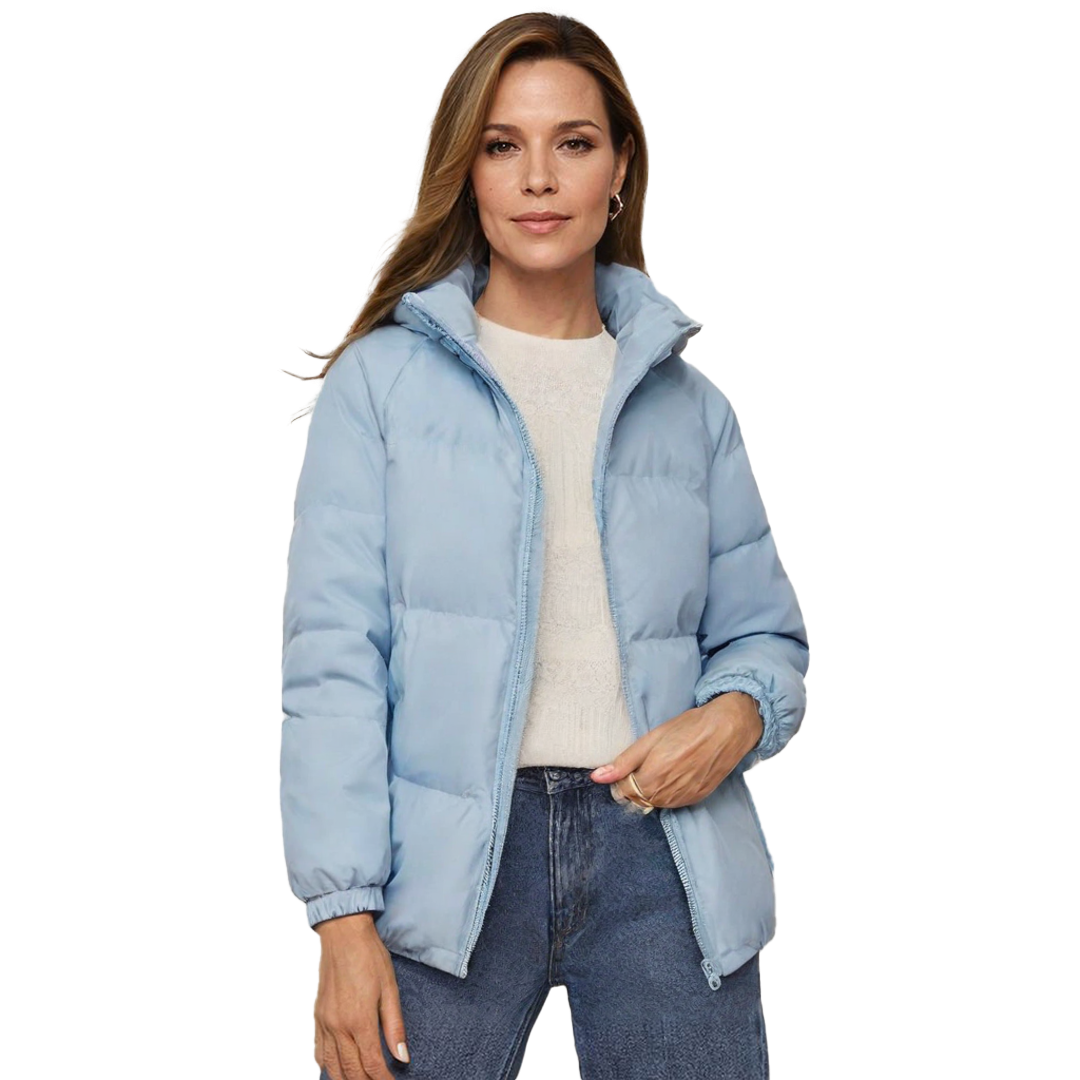 Coralie | Veste d'hiver matelassée avec capuche