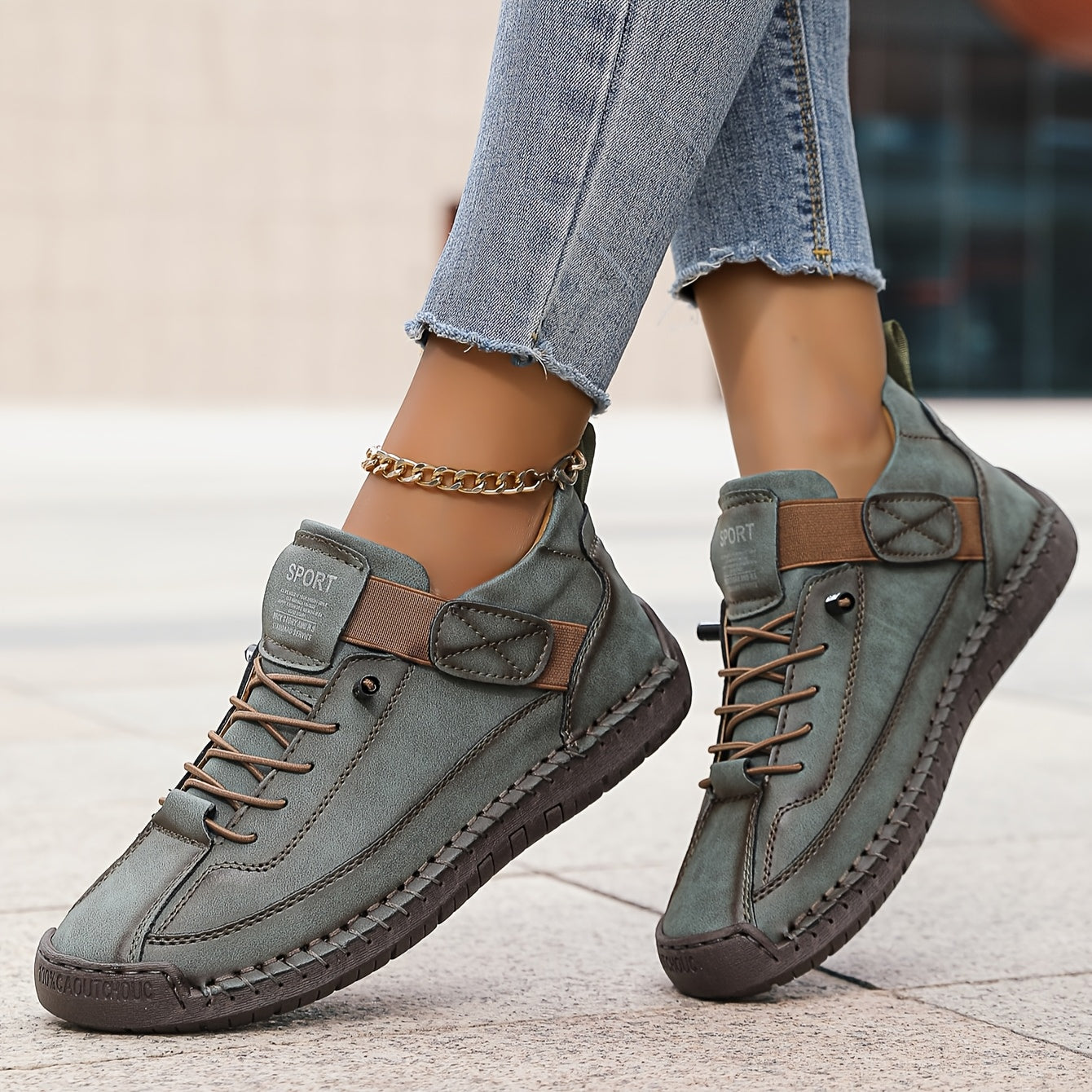 Margaux™ - Chaussures Orthopédiques en Cuir à Cheville